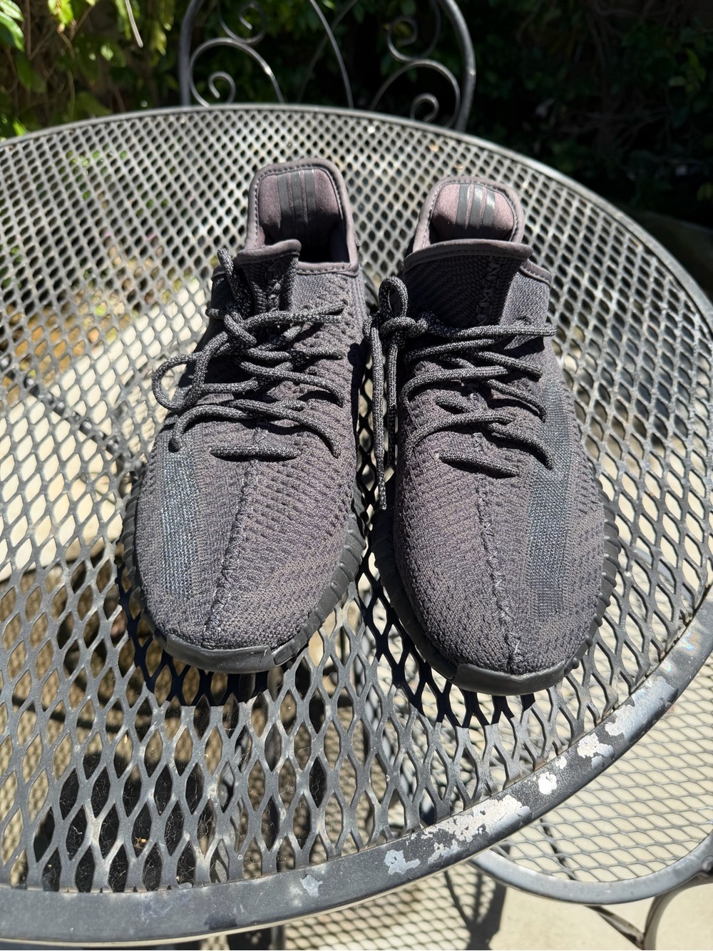 Adidas Yeezy Boost 350 V2 Black Non-Reflective - Men’s Size 10.5